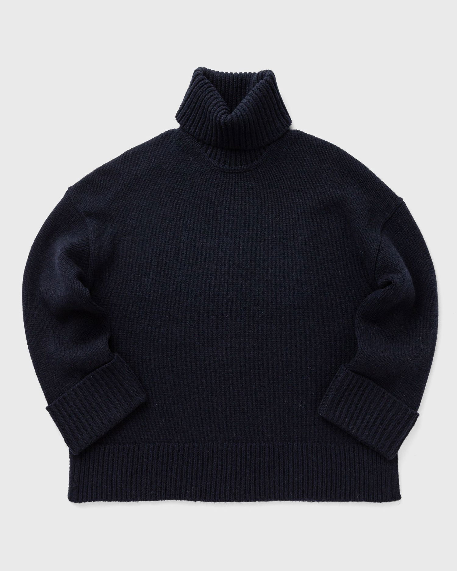 Sweater Samsoe Samsoe Samsøe & Samsøe SAKEIKU Turtleneck Sweater, Size M Mørkeblå | F24400069-SALUTE, 0