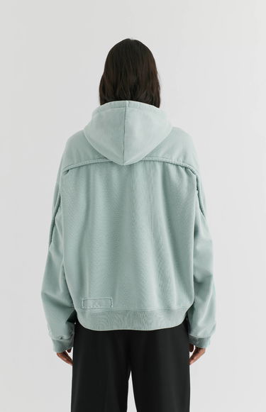 Sweatshirt AXEL ARIGATO Clove Washed Hoodie Grøn | A2097001, 3