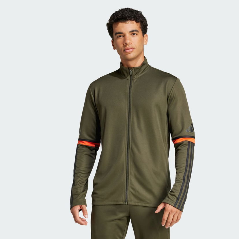 Vindjakke adidas Performance Squadra 25 Training Jacket Grøn | JN7835