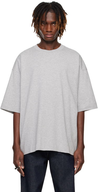T-shirt Dries Van Noten Dries Van Noten Oversized T-Shirt Grå | 251-021113-1603, 0