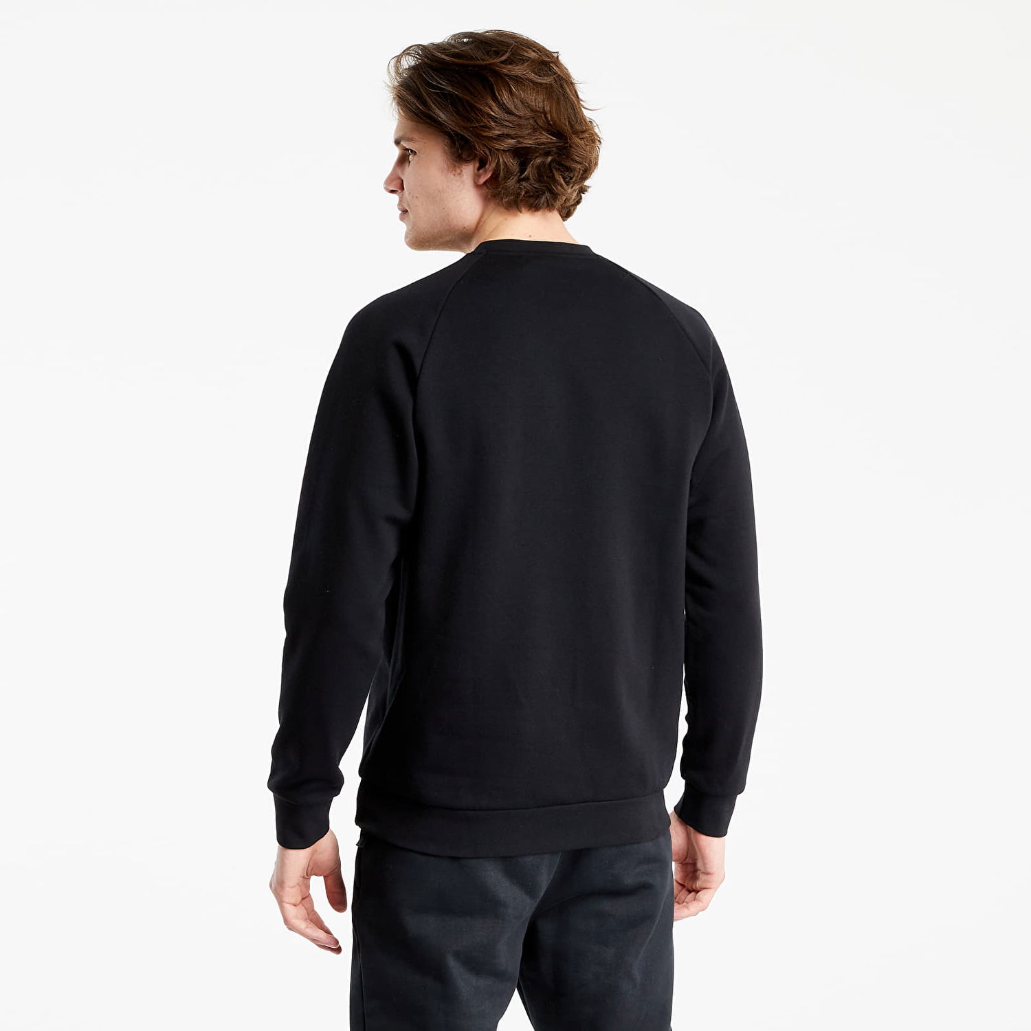 Sweatshirt adidas Originals Collegiate Crest Crew Sweatshirt Sort | H32144, 1