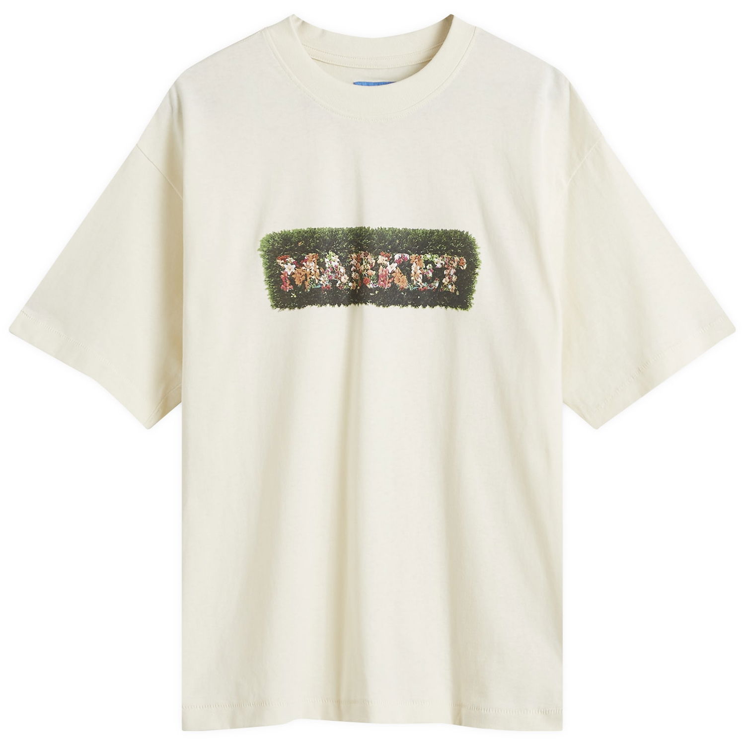 T-shirt MARKET Hedges T-Shirt Ecru Size Hvid | 399001934-ERU, 0