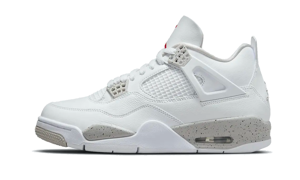 Sneakers og sko Jordan Jordan 4 Retro White Oreo (2021) 44.5 Hvid | CT827100, 0