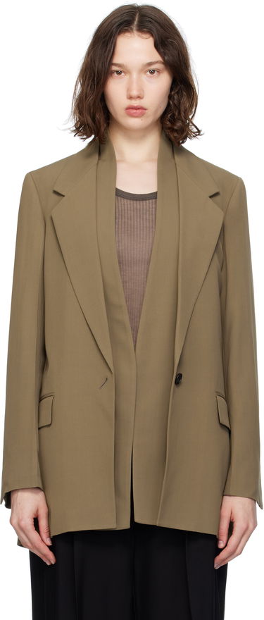 Jakke FERRAGAMO Ferragamo Single Breasted Blazer Grøn | 782598, 0
