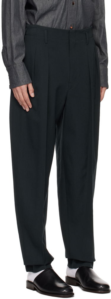 Bukser LEMAIRE Lemaire Tapered Trousers Grøn | PA1042 LF1123, 1