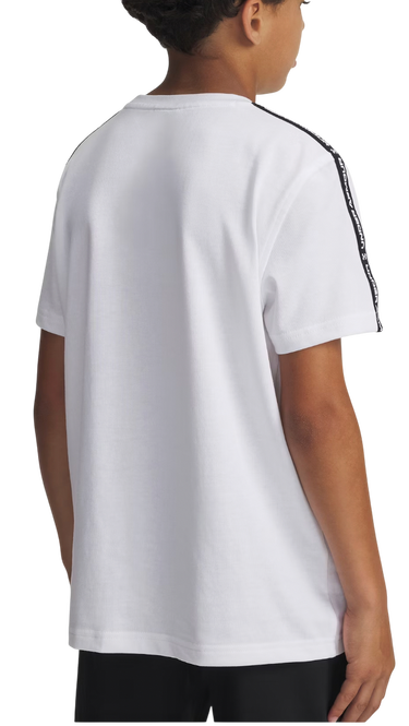 T-shirt Under Armour Sportstyle Taped Short Sleeve T-Shirt Hvid | 6001583-100, 2