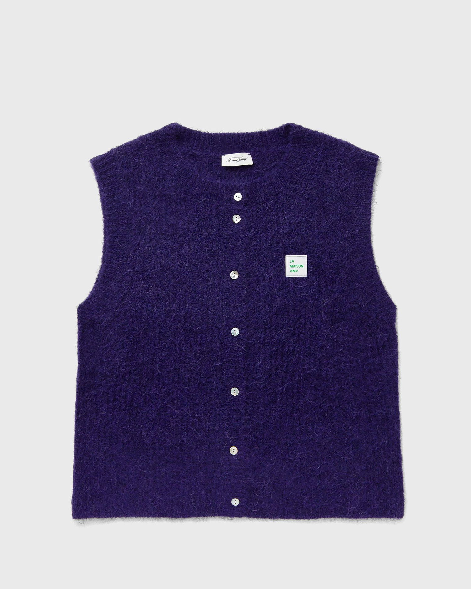 Sweater American Vintage Knit Vest Lilla | EAST19MCE25-VIOLET-CHINE, 1