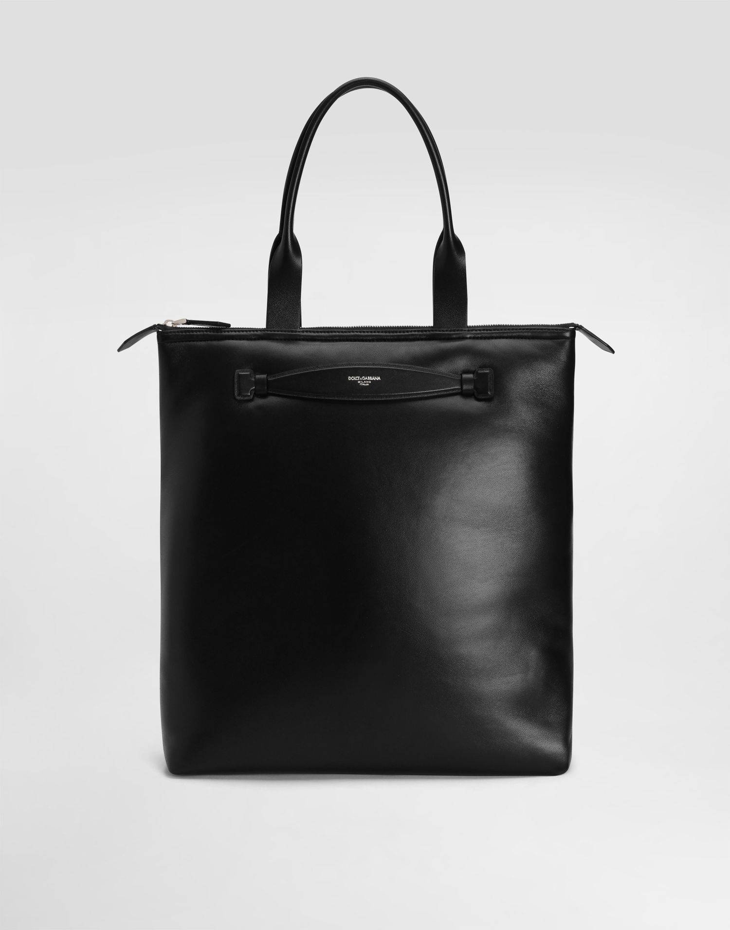 Mulepose Dolce & Gabbana Dolce & Gabbana Calfskin Nappa Leather Shopper Tote Sort | BM2415AF98480999, 0