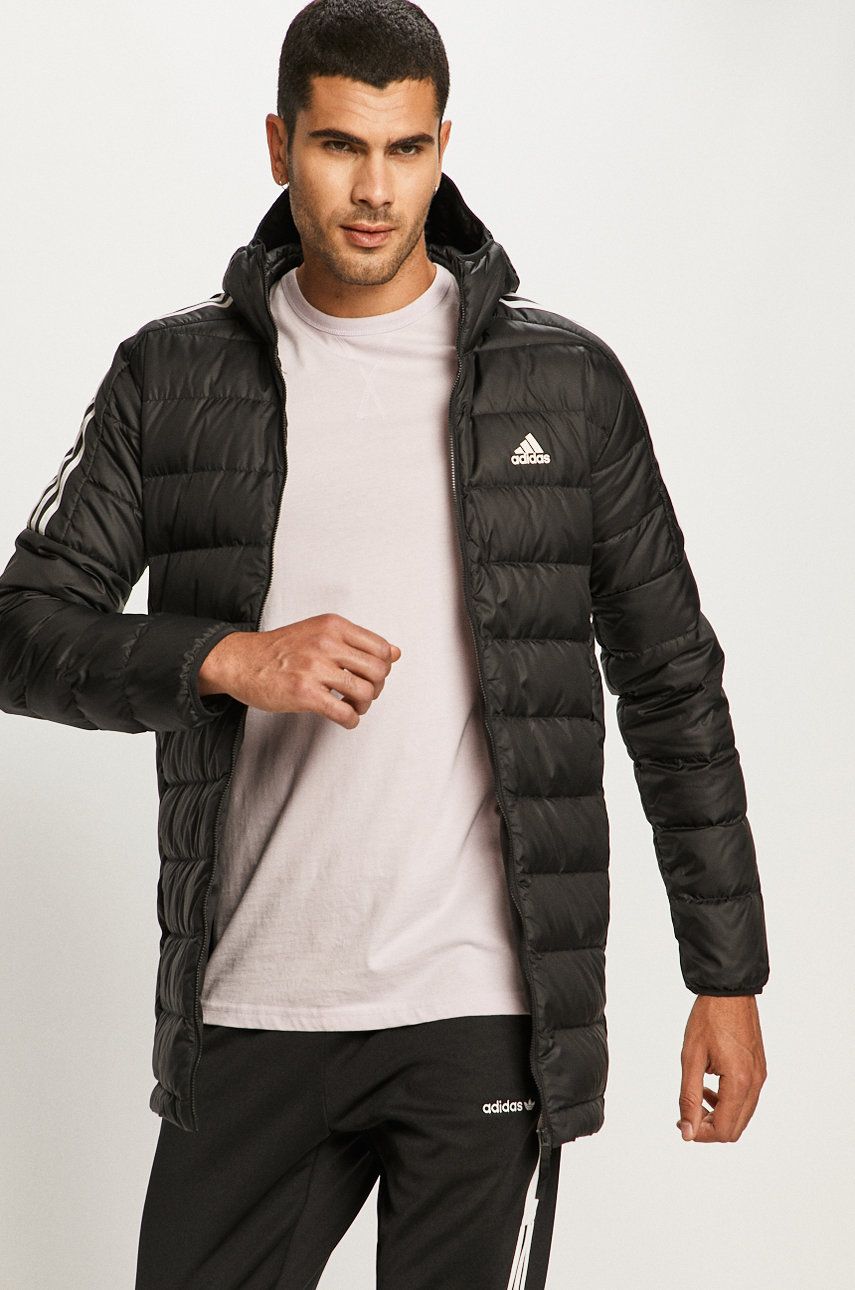 Puffer jakke adidas Originals Essentials Down Sort | gh4604, 0