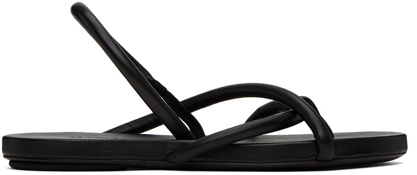 Sneakers og sko Marsèll Marsell Spanciata Flat Sandals Sort | MW7988 157