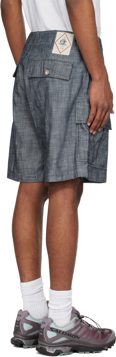 Shorts C.P. Company C.P. Company Chambray Cargo Shorts Grå | 18CMBE149A-110065W, 2