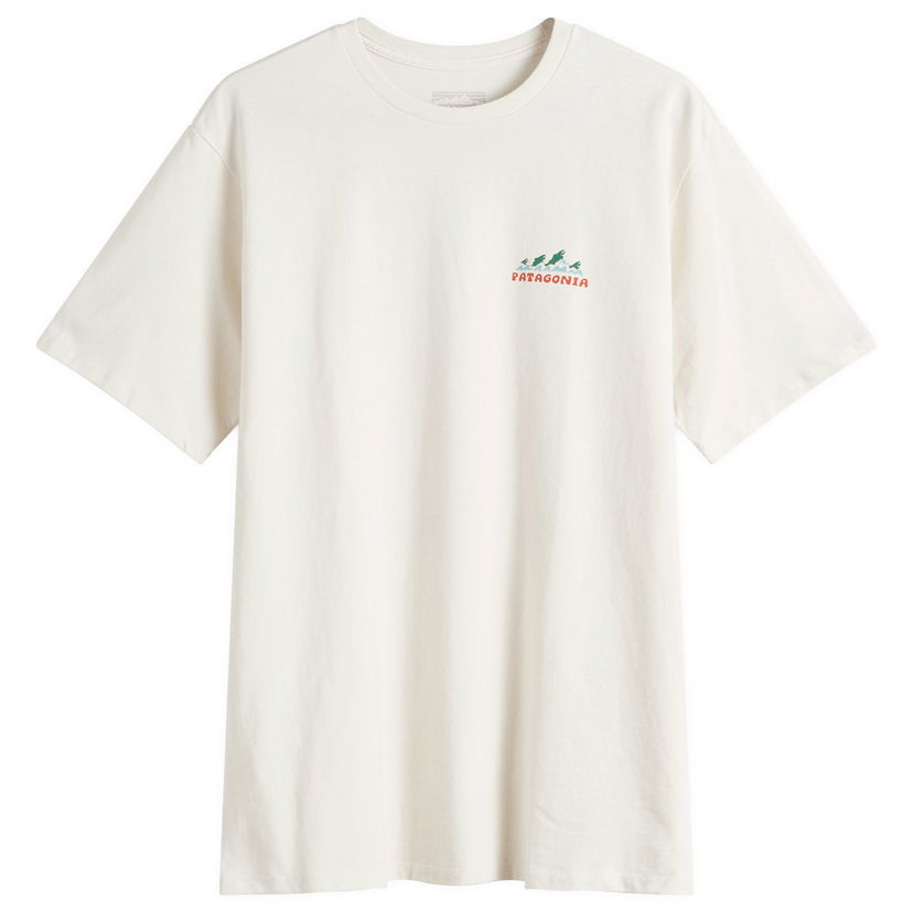 T-shirt Patagonia Organic T-Shirt, Size Medium Hvid | 37790-UDNL