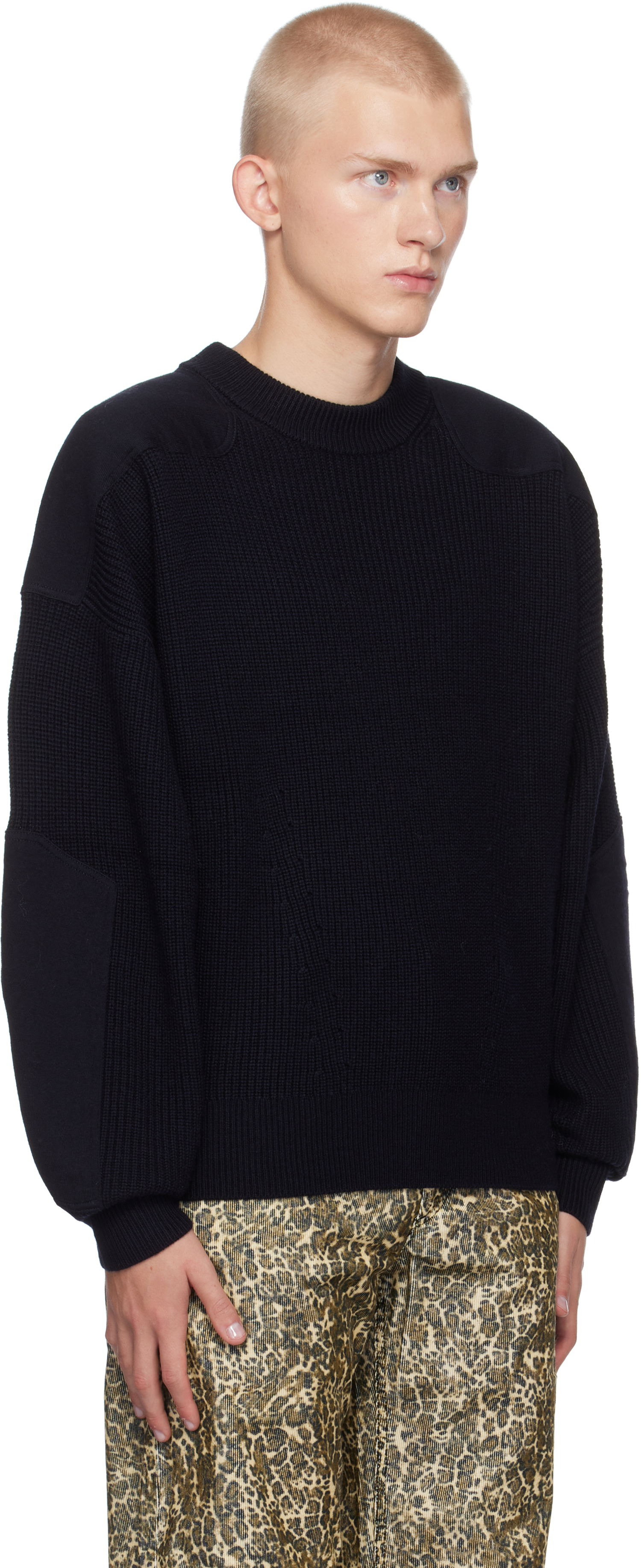 Sweater ISABEL MARANT Isabel Marant Bartolo Knit Sweater Sort | PU0539HA-B3L05H, 1