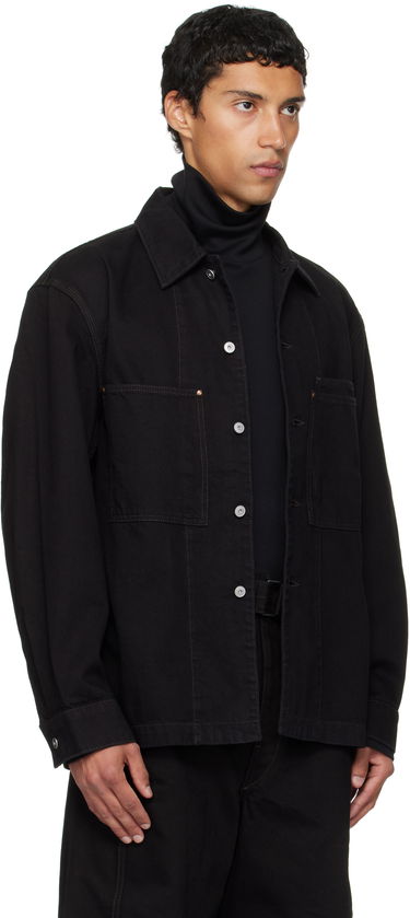 Skjorte LEMAIRE Lemaire Workwear Denim Overshirt Sort | OV1024 LD1064, 1