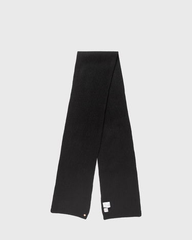 Tørklæde Casablanca Rib Knit Scarf Sort | A-AW25-ACC-270-05, 0