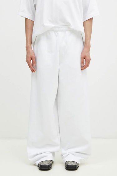 Joggingbukser VETEMENTS VETEMENTS Embroidered Logo Sweatpants Hvid | UA66SP630W, 0