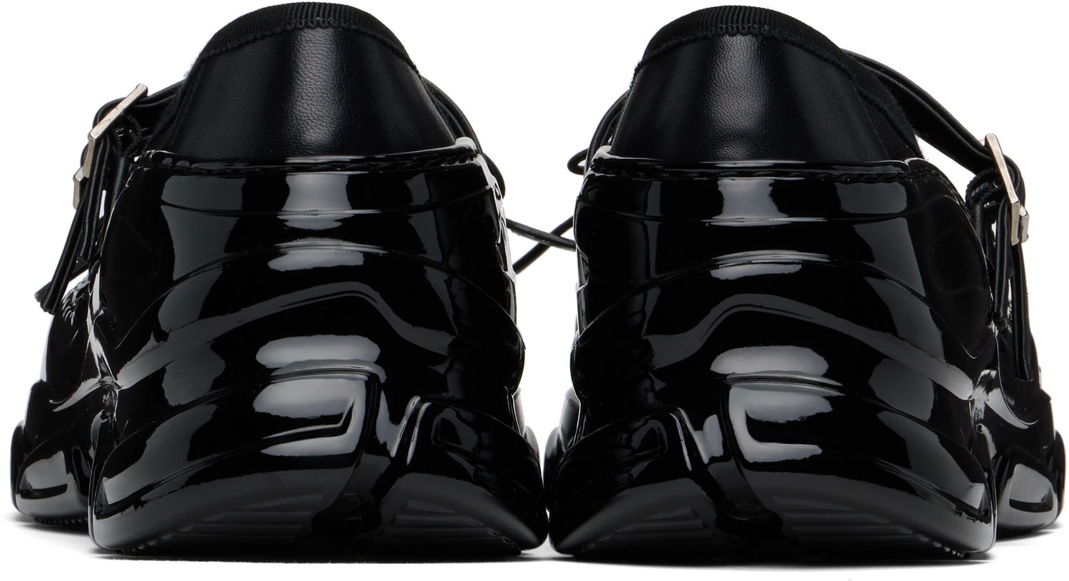 Tøj Simone Rocha Simone Rocha Mesh Tracker Ballerinas Sort | HT20-M 0804, 1