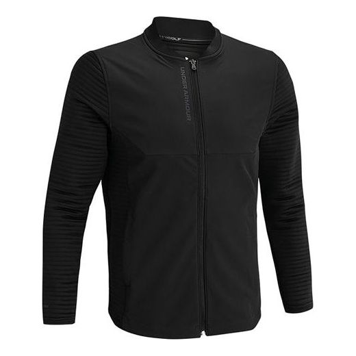 Bomberjakke Under Armour Golf Sports Zipper Coat Sort | 1360510-001