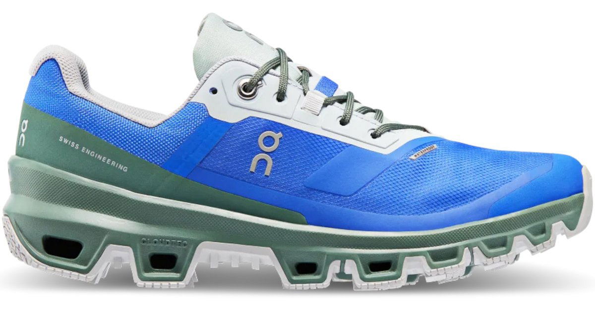 Sneakers og sko On Running Cloudventure Waterproof 2 Blå | 32-98265, 1