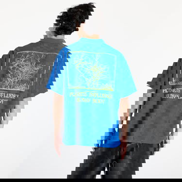 Polo skjorte Pleasures PLEASURES Planets Polo T-Shirt Blå | P25SU014 BLUE, 2