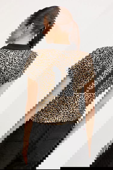Polo skjorte Puma Leopard Print Short Sleeve Polo Shirt PUMA x A$AP ROCKY Flerfarvet | 636099, 2
