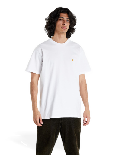 T-shirt Carhartt WIP S/S Chase Hvid | I026391.00RXX