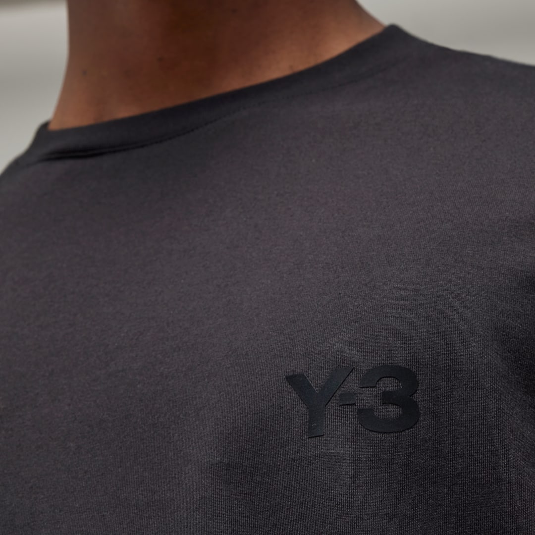 T-shirt Y-3 Long Sleeve T-Shirt Sort | IV8232, 1