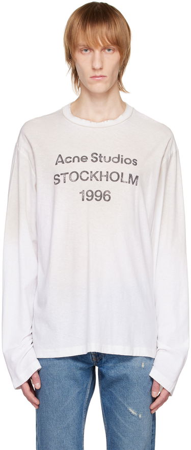 T-shirt Acne Studios Printed T-Shirt Hvid | CL0197-, 0