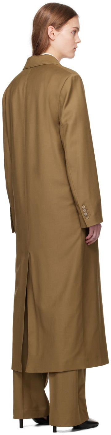 Frakker Loulou de Saison Loulou de Saison Maisun Double-Breasted Maxi Coat Brun | MAISUN, 2