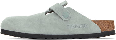 Tøj Birkenstock Birkenstock Boston Soft Footbed Slip-on Loafers Grå | 1029801, 2