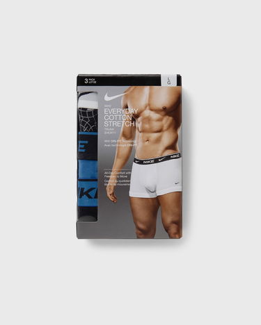 Boksere Nike E-DAY COTTON STRETCH TRUNK 3 PACK Flerfarvet | 000PKE1008BM7, 1