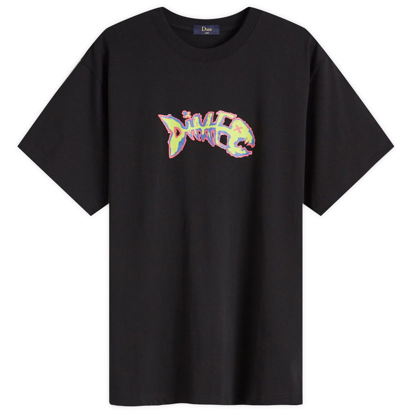 T-shirt Dime Bones T-Shirt Sort | DIMEFA2435BLK