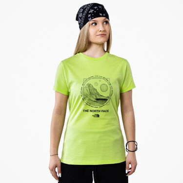 T-shirt The North Face Galahm Graphic Tee Grøn | NF0A7R29HDD1, 0