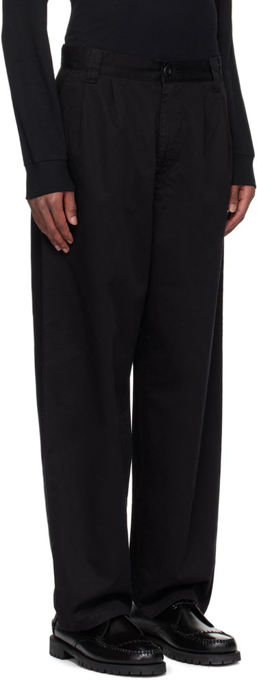 Bukser Carhartt WIP Merrick Relaxed Fit Cotton-Twill Trousers Grøn | I033759, 4