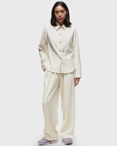 Bukser Samsoe Samsoe Samsøe & Samsøe JULIA Casual Trousers, Size L Hvid | F23100048-SOLITARY-STAR, 3