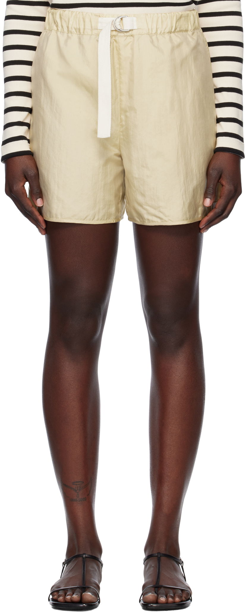 Shorts Jil Sander Jil Sander Regular Fit Shorts Beige | J40KA0256_J70003