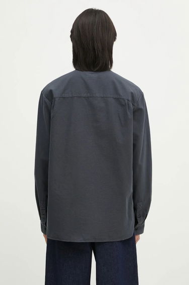 Skjorte A.P.C. Relaxed Fit Button-Down Shirt Blå | COHAH.H12599.IAF, 2