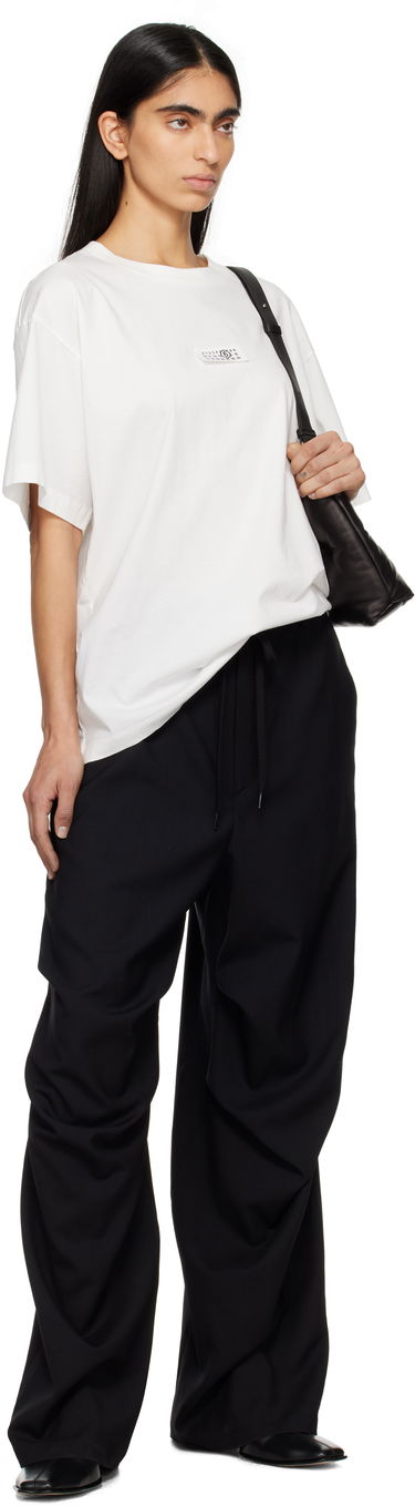 Bukser Maison Margiela MM6 Maison Margiela Tailoring Wool Canvas Cargo Trousers Sort | S52KA0524 M35080, 3