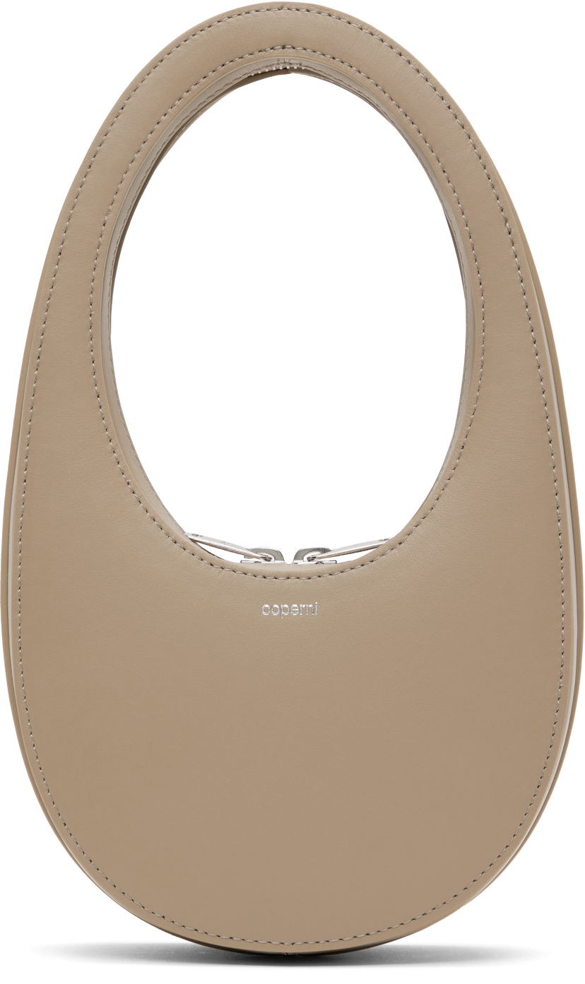 Håndtaske Coperni Coperni Mini Swipe Bag Beige | COPBA01BISF6012