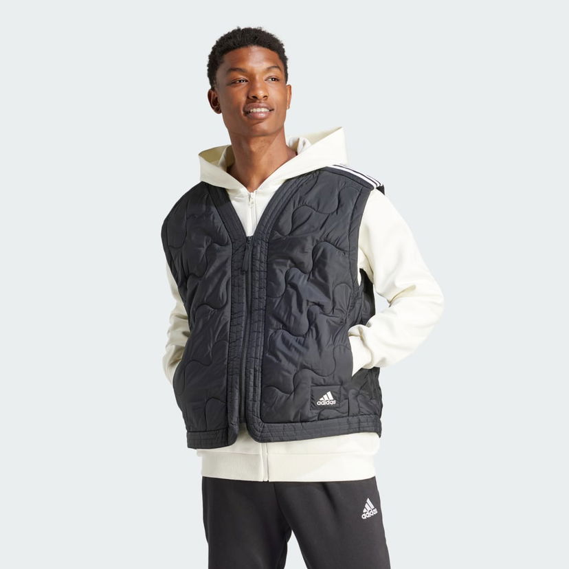 Vest adidas Performance Padded Full Zip Hoodie Sort | IR9173