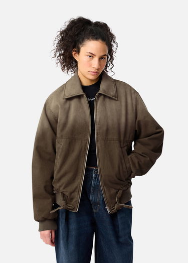 Jakke AXEL ARIGATO Axis Gradient Denim Jacket Brun | A3157002, 8