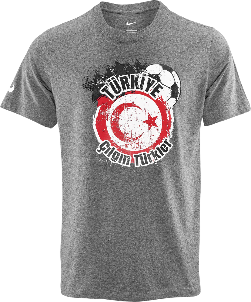 T-shirt Nike TFF Grå | tffgcz0881-tffgcz0881