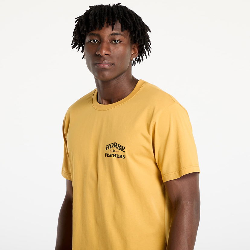 T-shirt Horsefeathers Horsefeathers Summit T-Shirt Gul | SM1386A