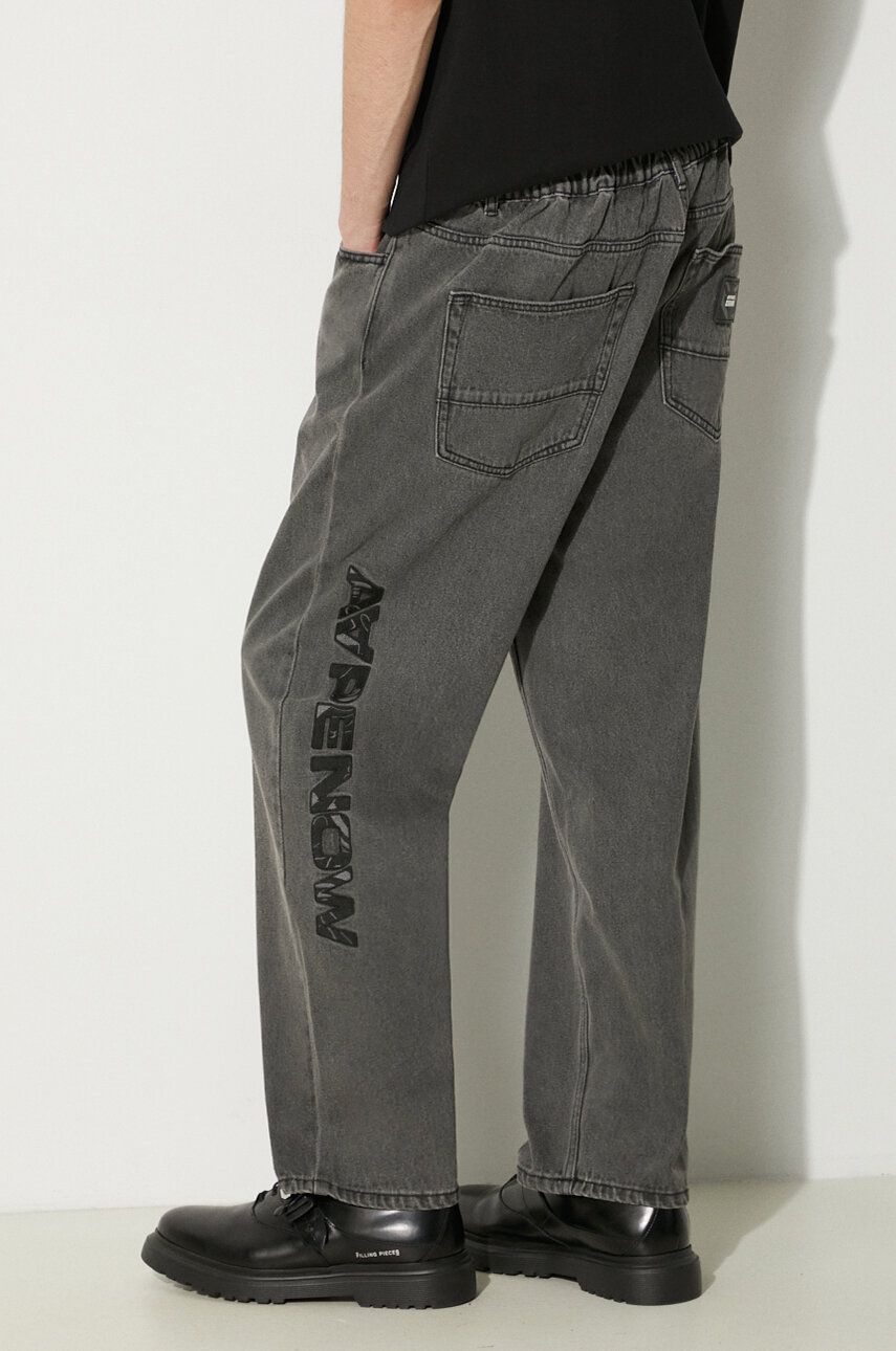 Jeans AAPE by A Bathing Ape AAPE Relaxed Fit Jeans AAPJNMA665XXM Grå | AAPJNMA665XXM, 0