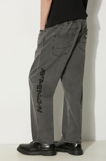 Jeans AAPE by A Bathing Ape AAPE Relaxed Fit Jeans AAPJNMA665XXM Grå | AAPJNMA665XXM, 0
