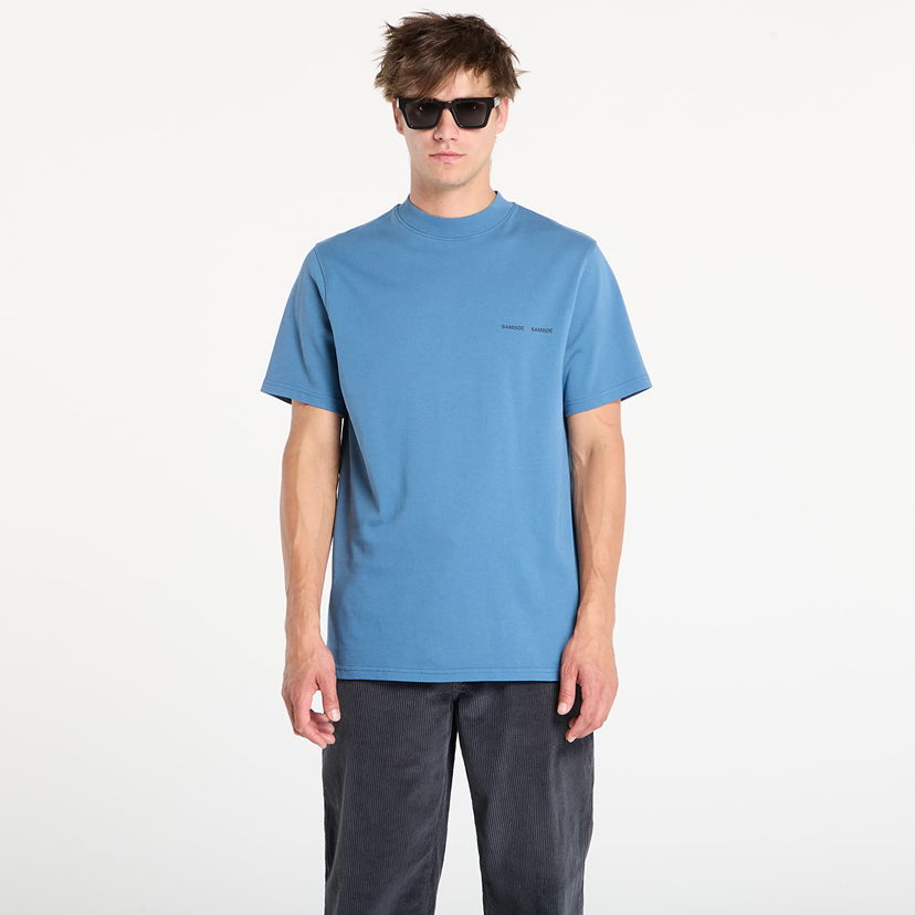 T-shirt Samsoe Samsoe Samsøe Samsøe Norsbro T-Shirt Blå | M20300010_184026TCX