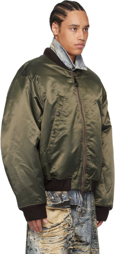 Bomberjakke Acne Studios Acne Studios Logogram Bomber Jacket Sort | B90819-, 4