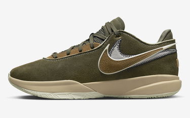 Sneakers og sko Nike LeBron 20 "Olive Suede" Grøn | DV1193-901, 0