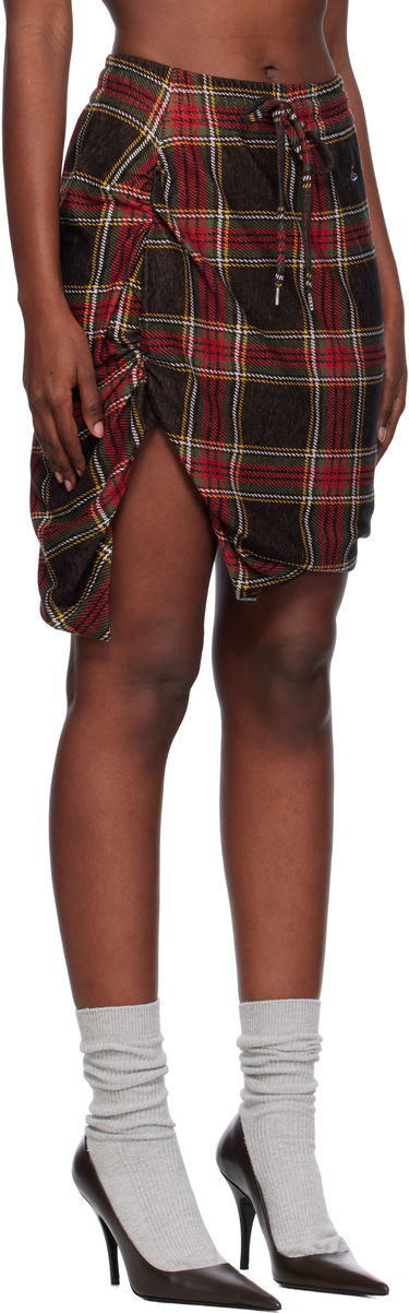 Nederdel Vivienne Westwood Vivienne Westwood Side Panther Miniskirt Flerfarvet | 1J01000F-J009T-, 1