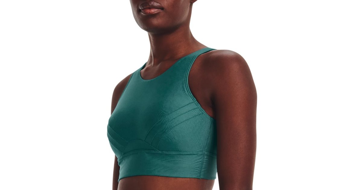 Bh Under Armour Infinity Pintuck Mid Bra Grøn | 1376883-722, 1